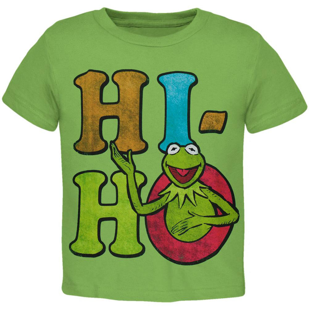 Muppets - Hi Ho Juvy T-Shirt Juvenile T-Shirts The Muppets J4 Green 