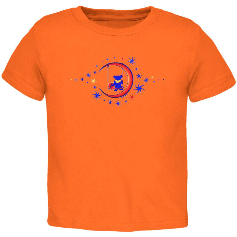 Grateful Dead - Moon Swing Orange Juvy T-Shirt Juvenile T-Shirts Grateful Dead   