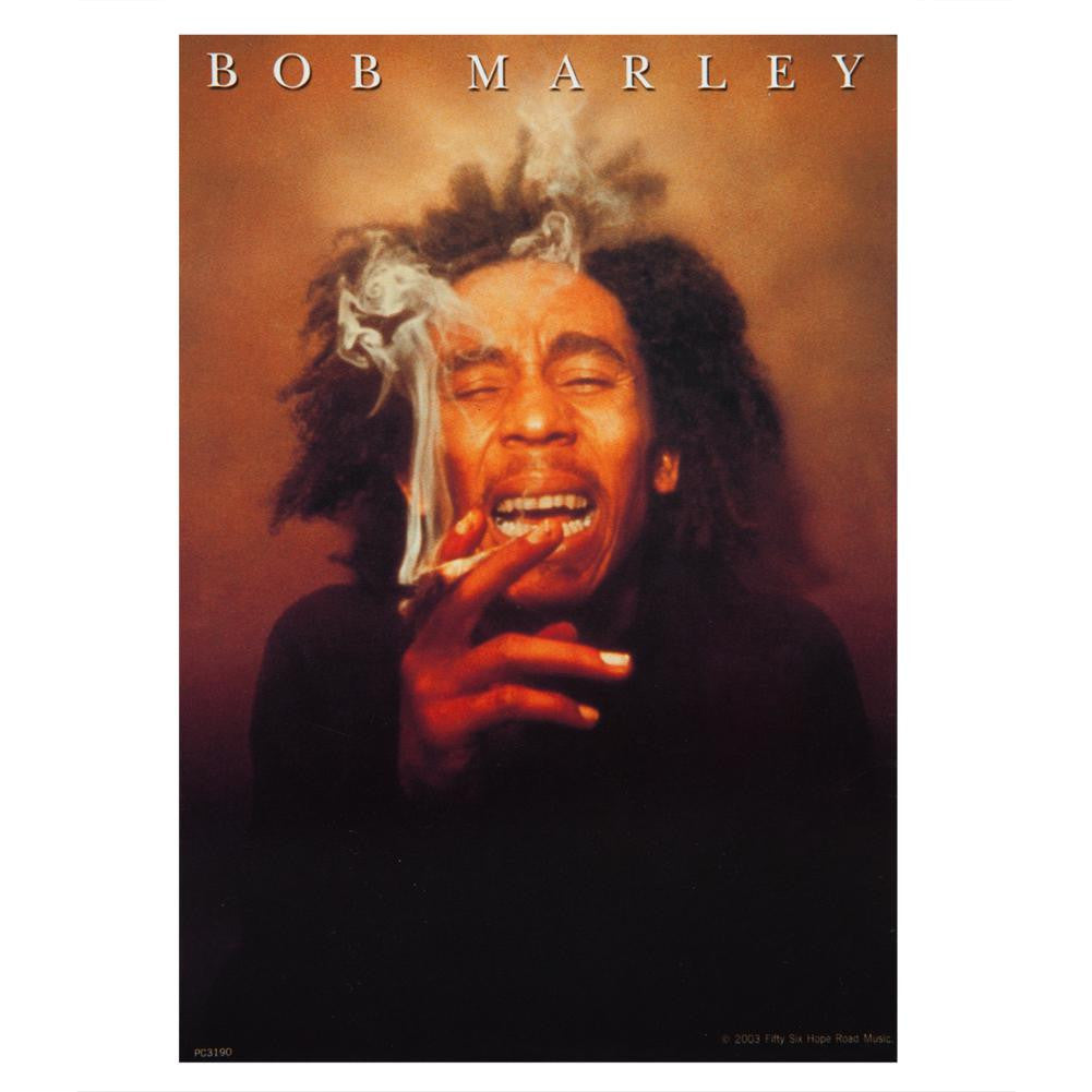 Bob Marley - Smoking Postcard Postcards Old Glory One Size Multi 