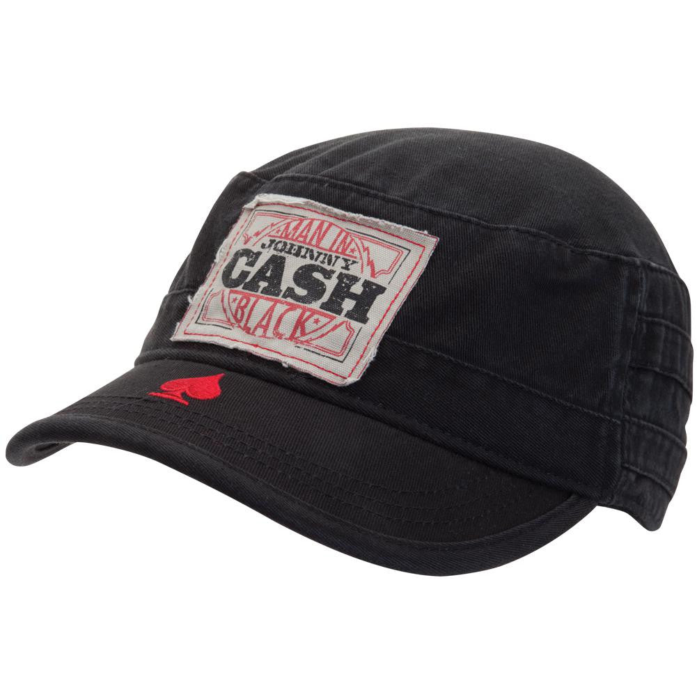 Johnny Cash - Patch Cadet Cap Cadet Caps Old Glory   