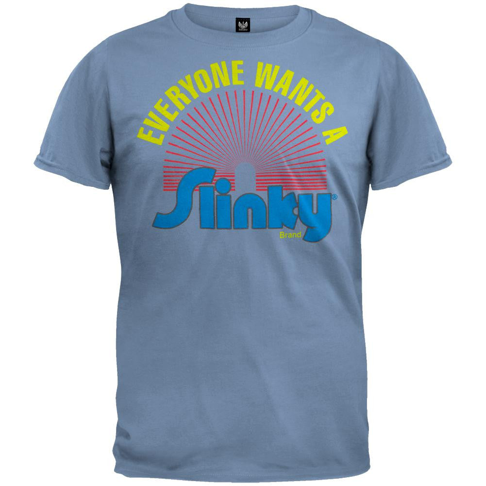 Slinky - Everyone Wants A Slinky T-Shirt Men's T-Shirts Old Glory   