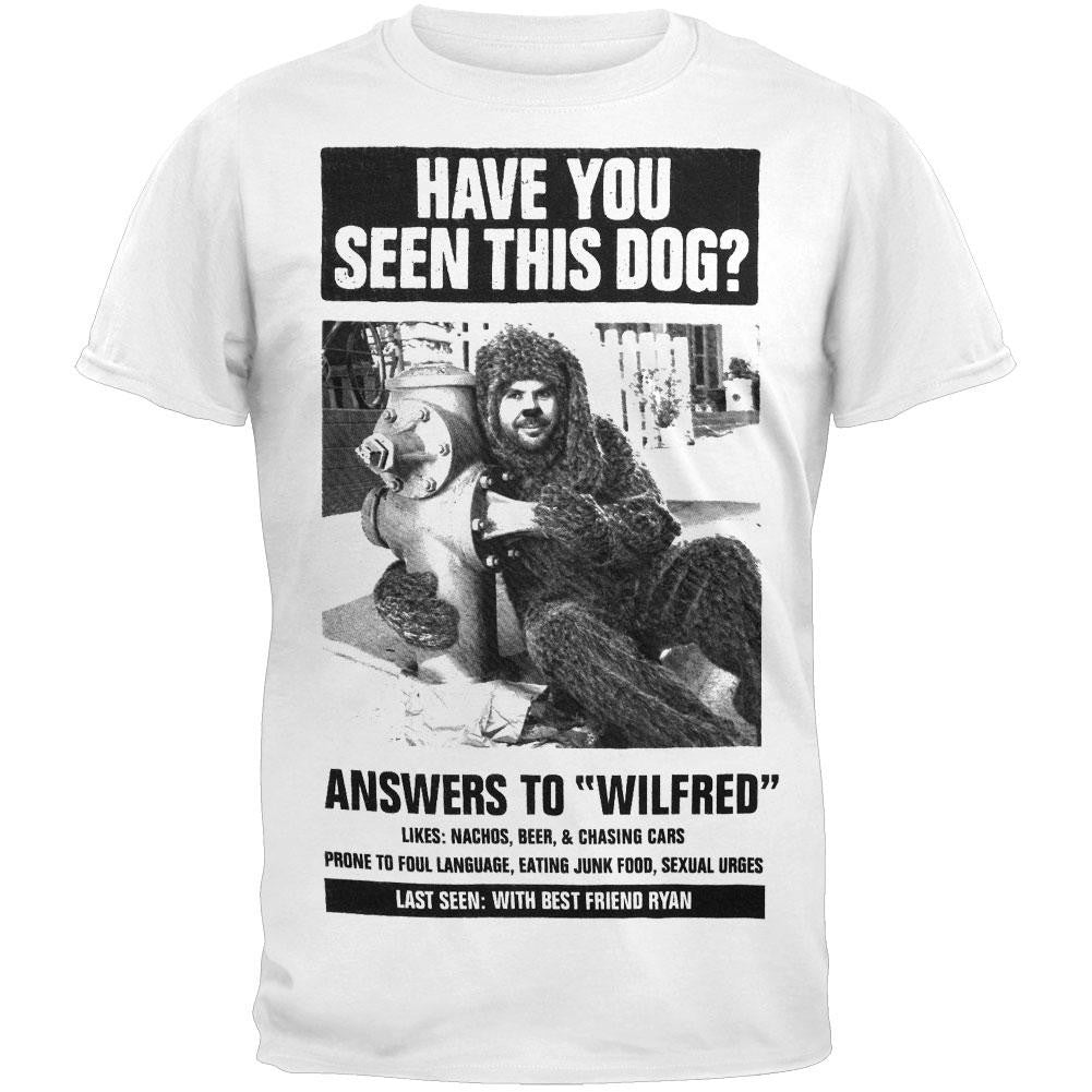 Wilfred - Have You Seen This Dog? T-Shirt Men's T-Shirts Wilfred 2XL White 