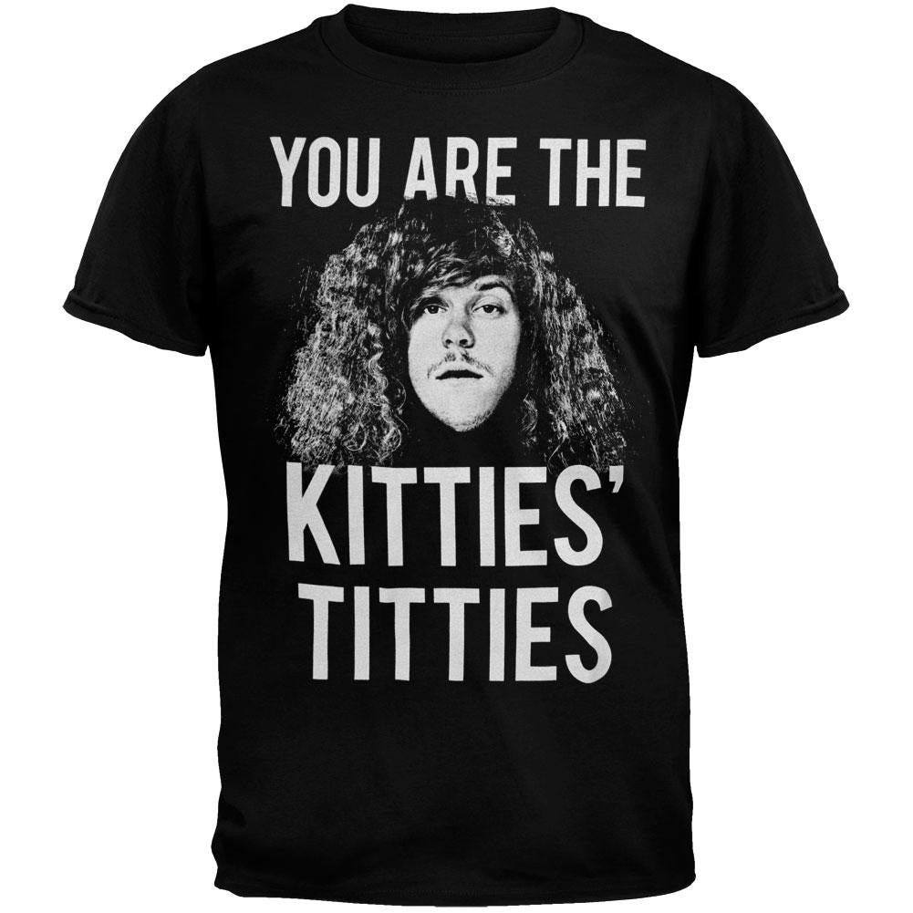 Workaholics - Kitties' Titties Soft T-Shirt Men's T-Shirts Workaholics SM Black 