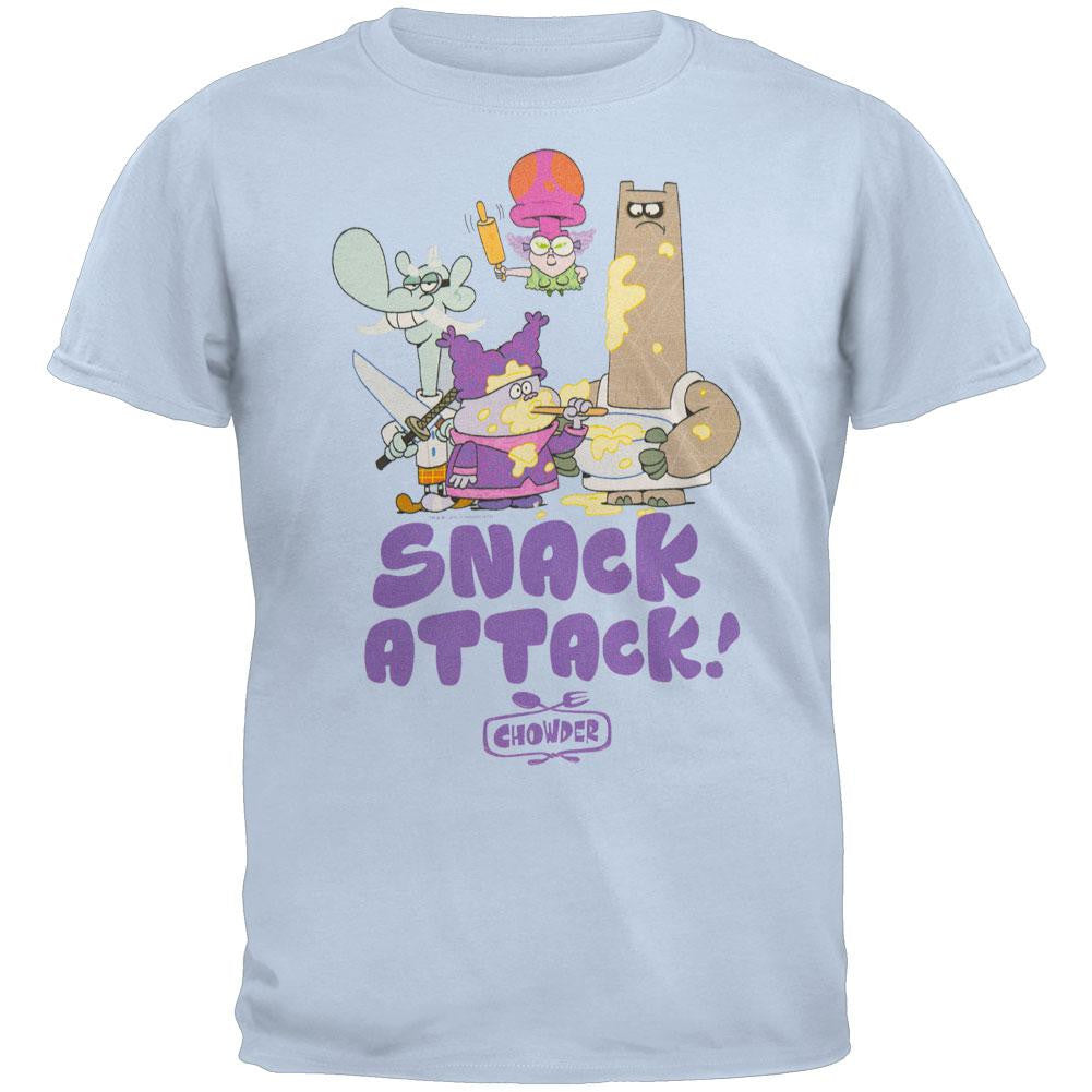 Chowder - Snack Attack Youth T-Shirt Youth T-Shirts Chowder LG Blue 