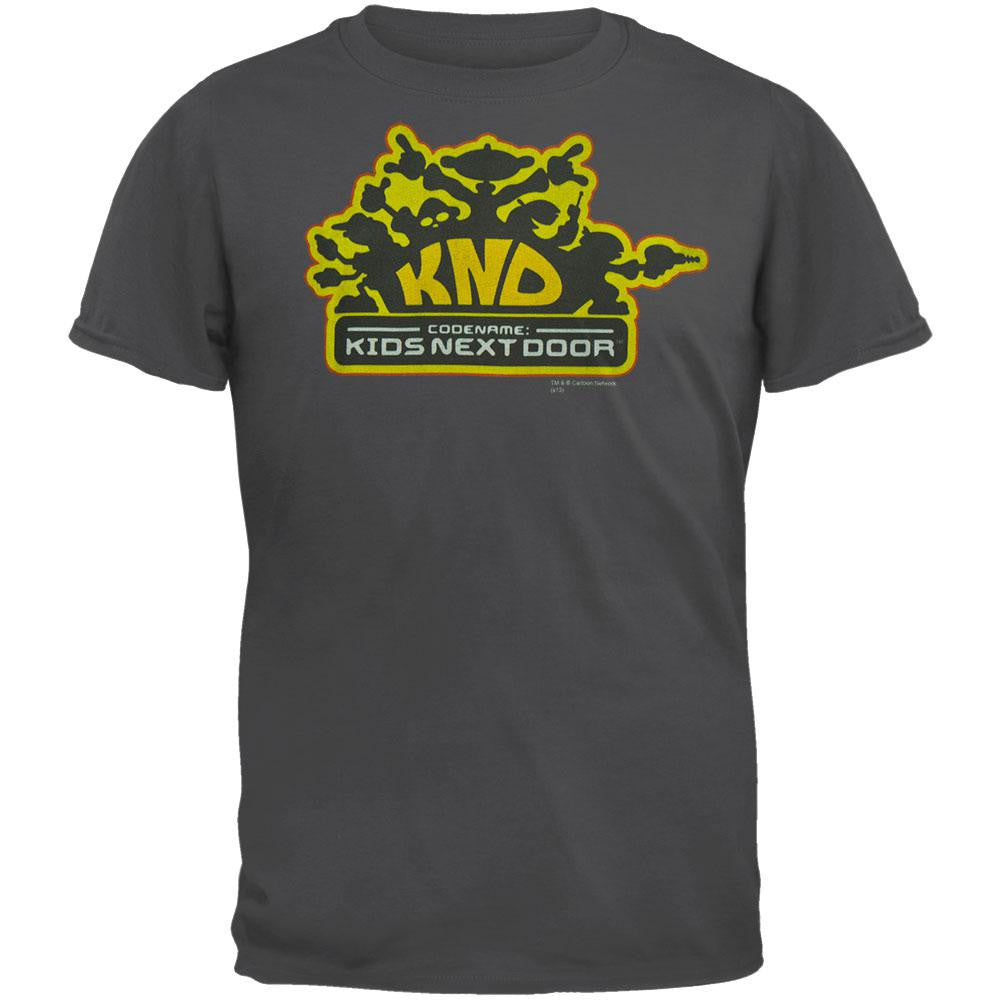 Codename: Kids Next Door - Logo Youth T-Shirt Youth T-Shirts Codename: Kids Next Door SM Grey