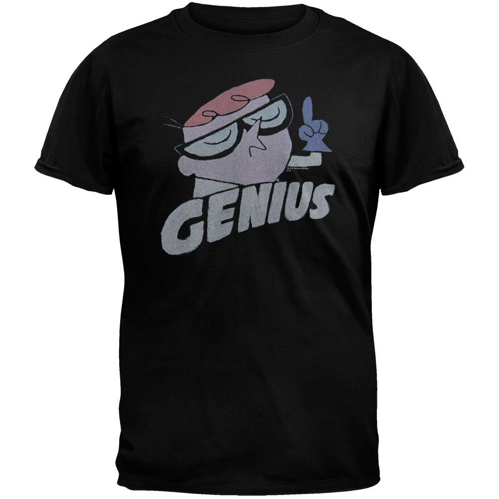 Dexter's Laboratory - Genius Youth T-Shirt Youth T-Shirts Dexter's Laboratory SM Black