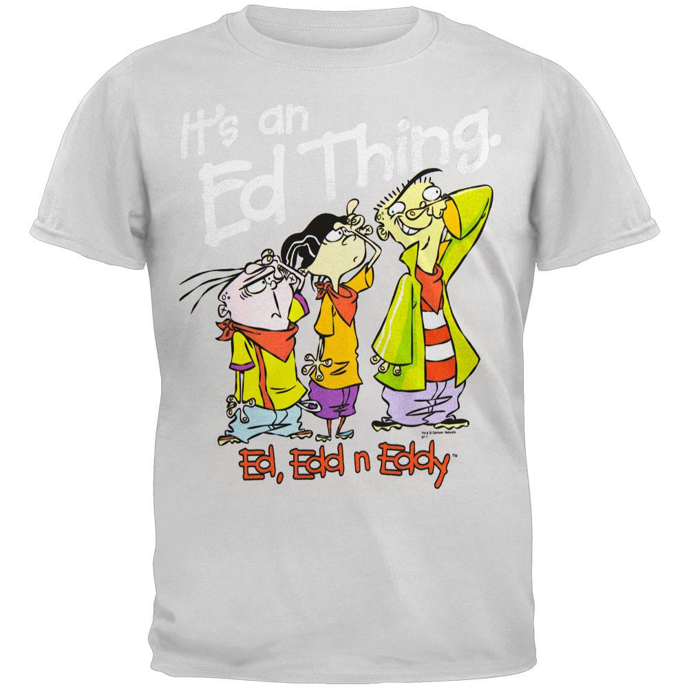 Ed, Edd n Eddy - It's an Ed Thing Youth T-Shirt Youth T-Shirts Ed, Edd n Eddy SM Grey 
