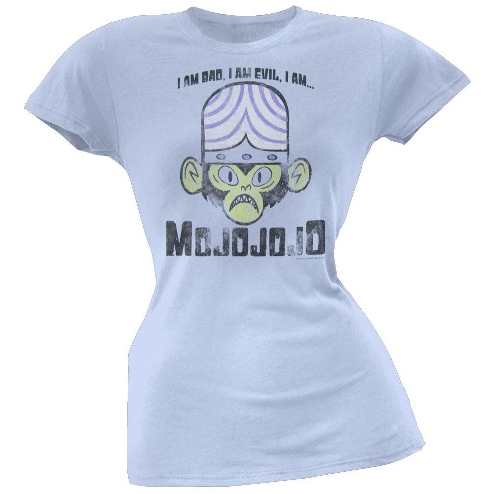 Powerpuff Girls - I am Mojojojo Juniors T-Shirt Juniors T-Shirts Powerpuff Girls SM Blue 