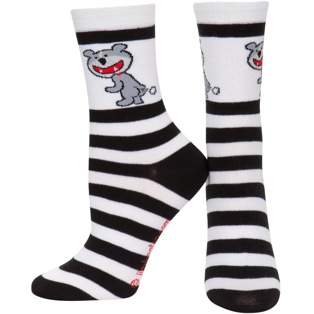 Dog of Glee - Just For You Windy Dog Socks Women's Socks Dog Of Glee   