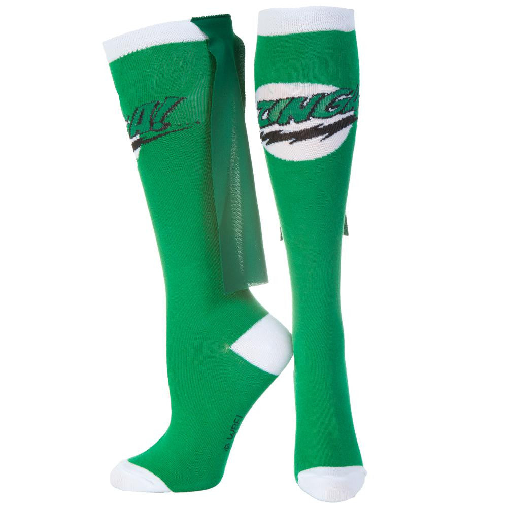 Big Bang Theory - Bazinga Green Cape Socks Women's Socks Big Bang Theory OS Green 