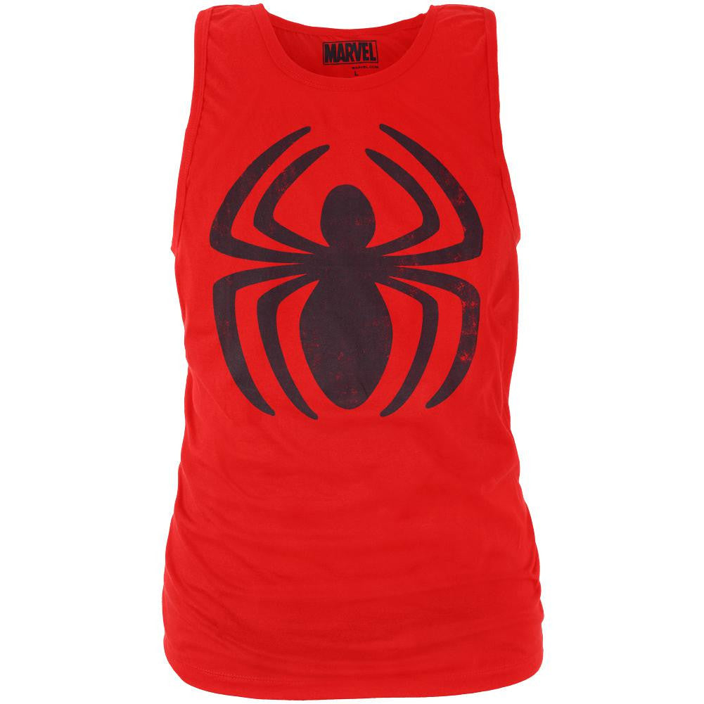 Spider-Man - Second Spin Tank Top Men's Tank Tops Spider-Man SM Red 