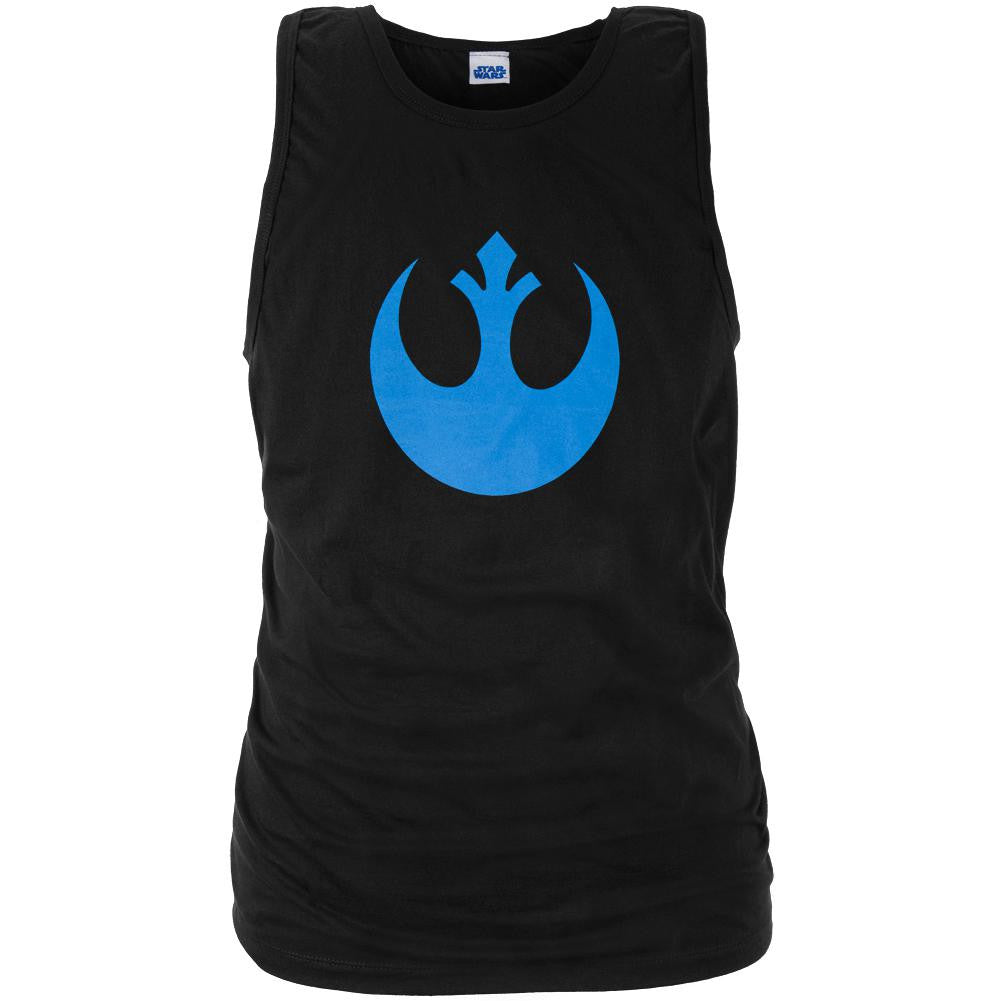 Star Wars - Rebellious One Logo Tank Top Men's Tank Tops Star Wars SM Black 