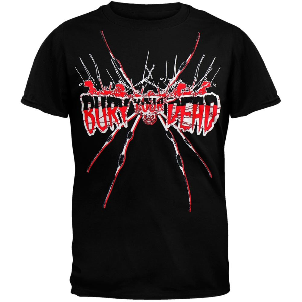 Bury Your Dead - Spider Youth T-Shirt Youth T-Shirts Bury Your Dead LG Black 