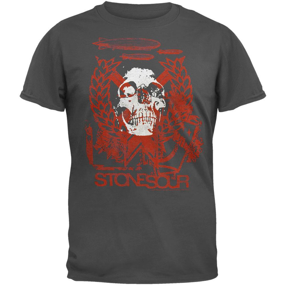 Stone Sour - Skull Youth T-Shirt Youth T-Shirts Stone Sour LG Grey 