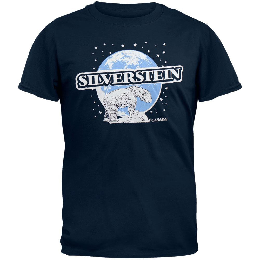 Silverstein - Polar Bear Youth T-Shirt Youth T-Shirts Silverstein LG Blue 