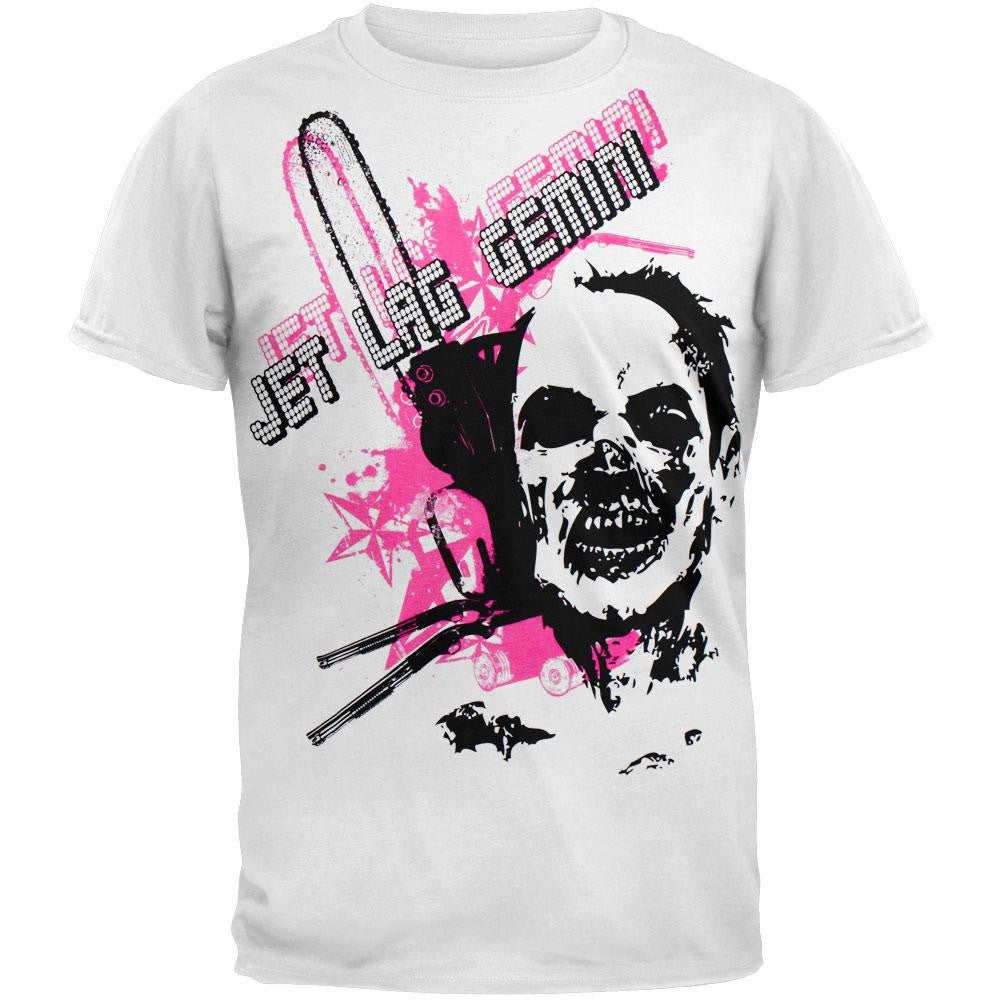 Jet Lag Gemini - Zombie Youth T-Shirt Youth T-Shirts Jet Lag Gemini MD White 
