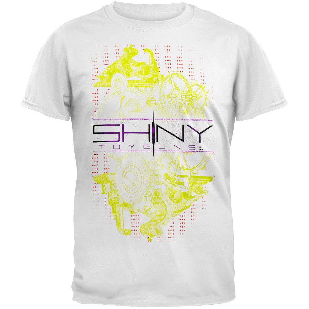 Shiny Toy Guns - Gears Youth T-Shirt Youth T-Shirts Shiny Toy Guns MD White