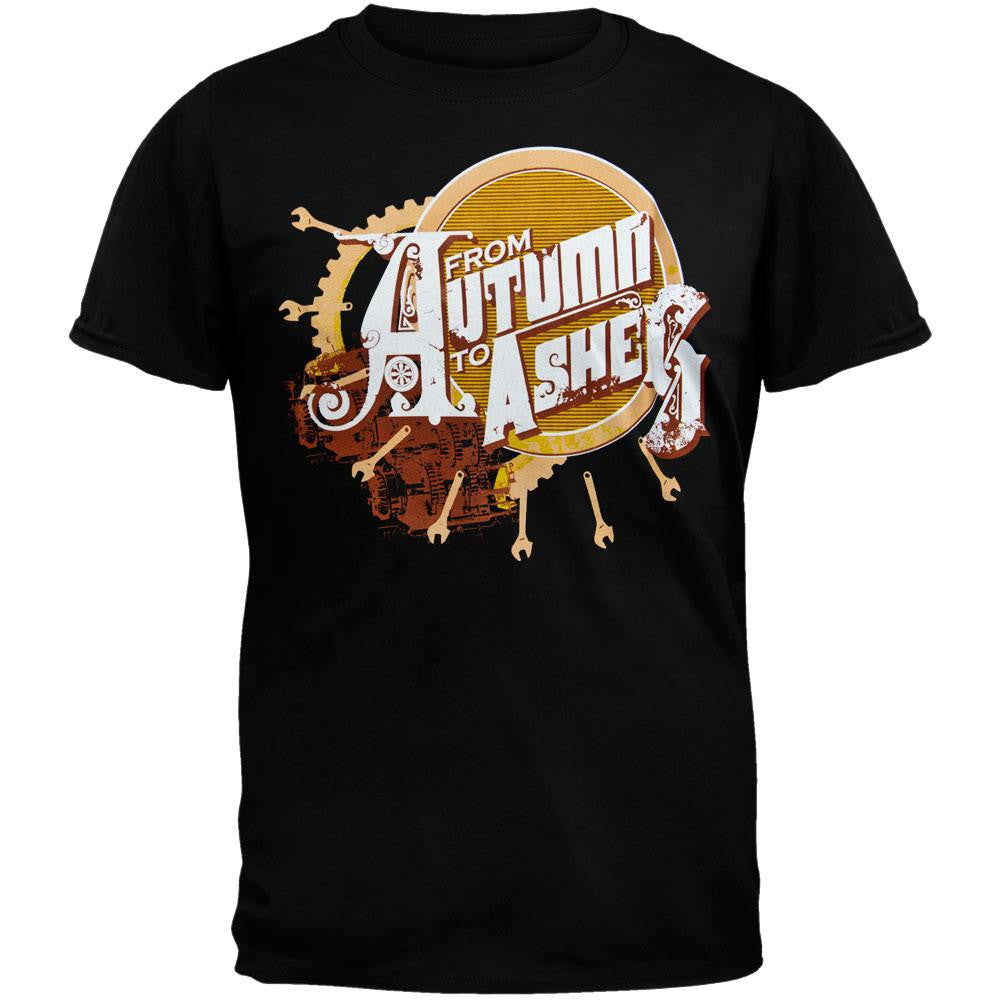 From Autumn to Ashes - Wrench in Gears Youth T-Shirt Youth T-Shirts From Autumn To Ashes MD Black 