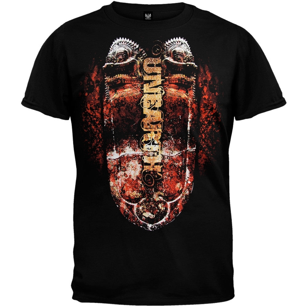 Unearth - Tiki Shield Youth T-Shirt Youth T-Shirts Unearth   