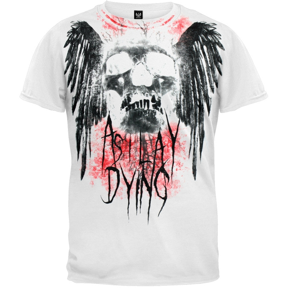 As I Lay Dying - Hot Wings Soft Youth T-Shirt Youth T-Shirts As I Lay Dying LG White 