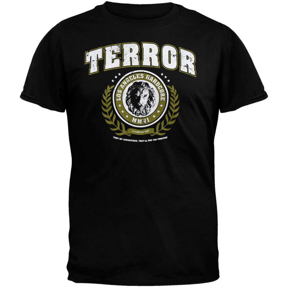 Terror - Test Youth T-Shirt Youth T-Shirts Terror LG Black 