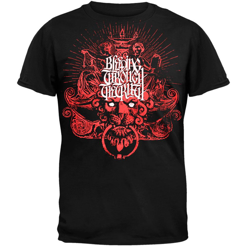 Bleeding Through - Concrete Lion Youth T-Shirt Youth T-Shirts Bleeding Through MD Black 