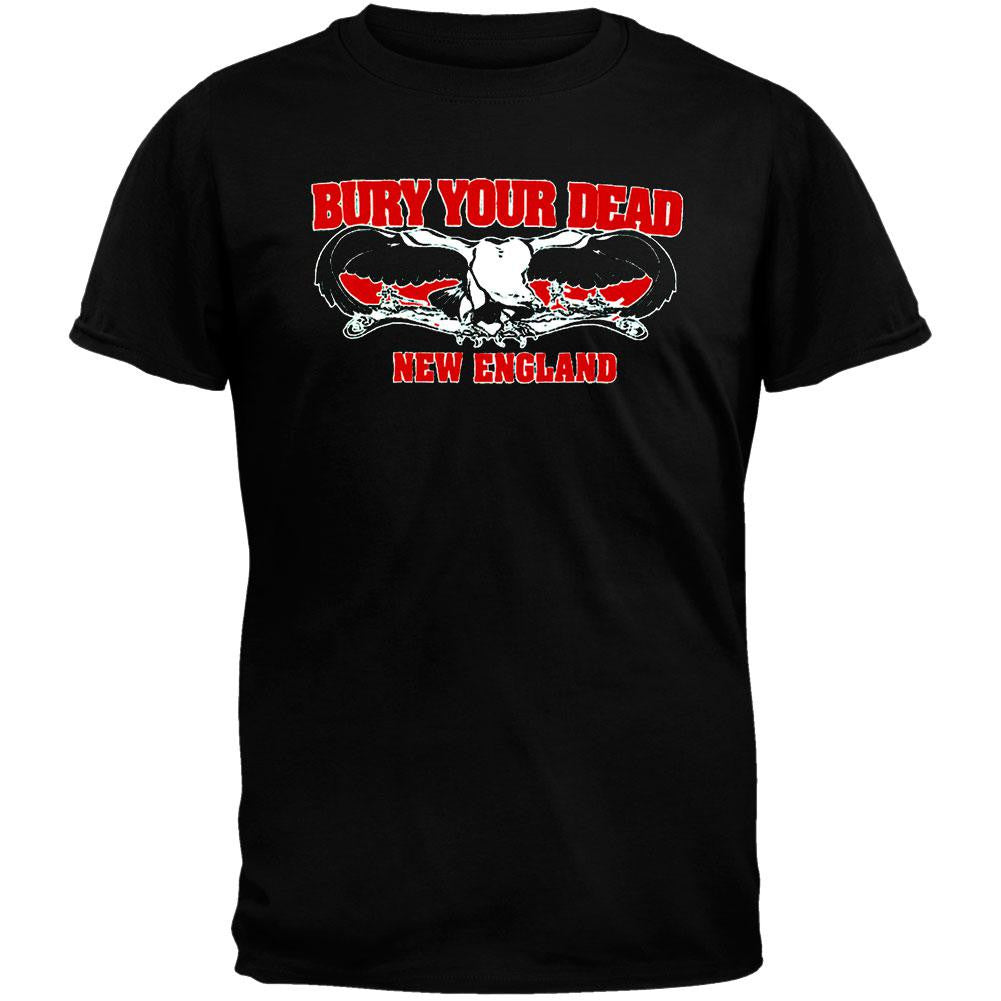 Bury Your Dead - New England Youth T-Shirt Youth T-Shirts Bury Your Dead LG Black 