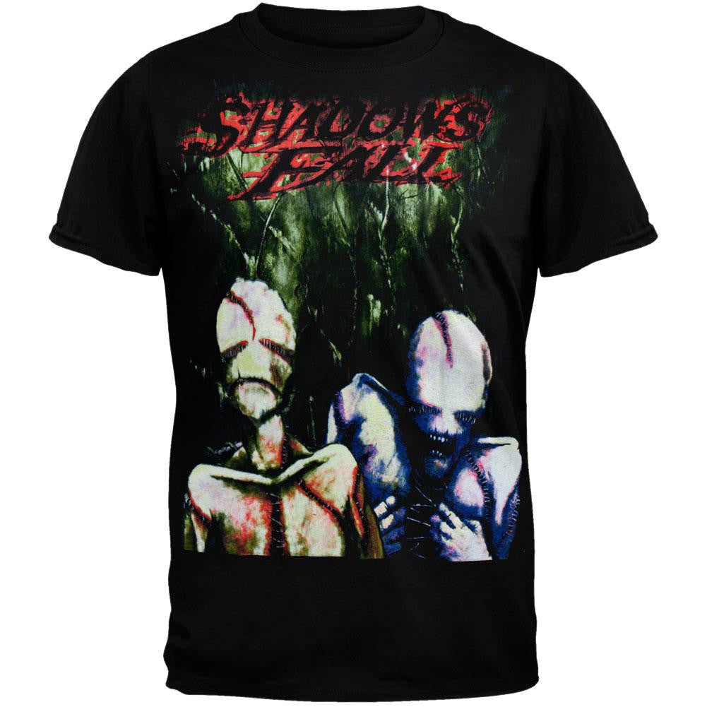 Shadows Fall - Screamers Youth T-Shirt Youth T-Shirts Shadows Fall LG Black 