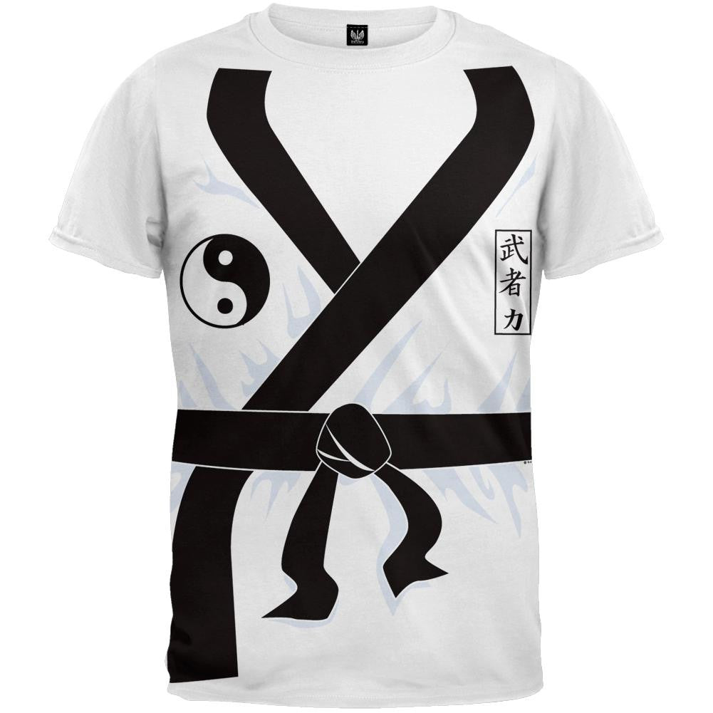 Halloween Karate Kid Costume Youth T-Shirt Youth T-Shirts Karate Kid LG White 