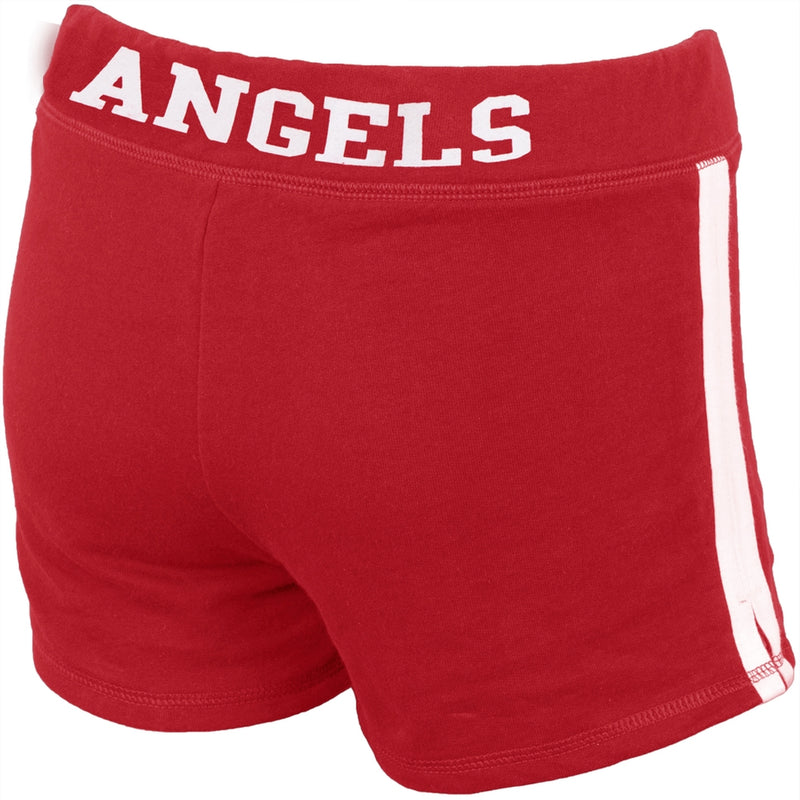 Los Angeles Angels - Logo Girls Juvy Athletic Shorts Juvenile Shorts Los Angeles Angels of Anaheim   