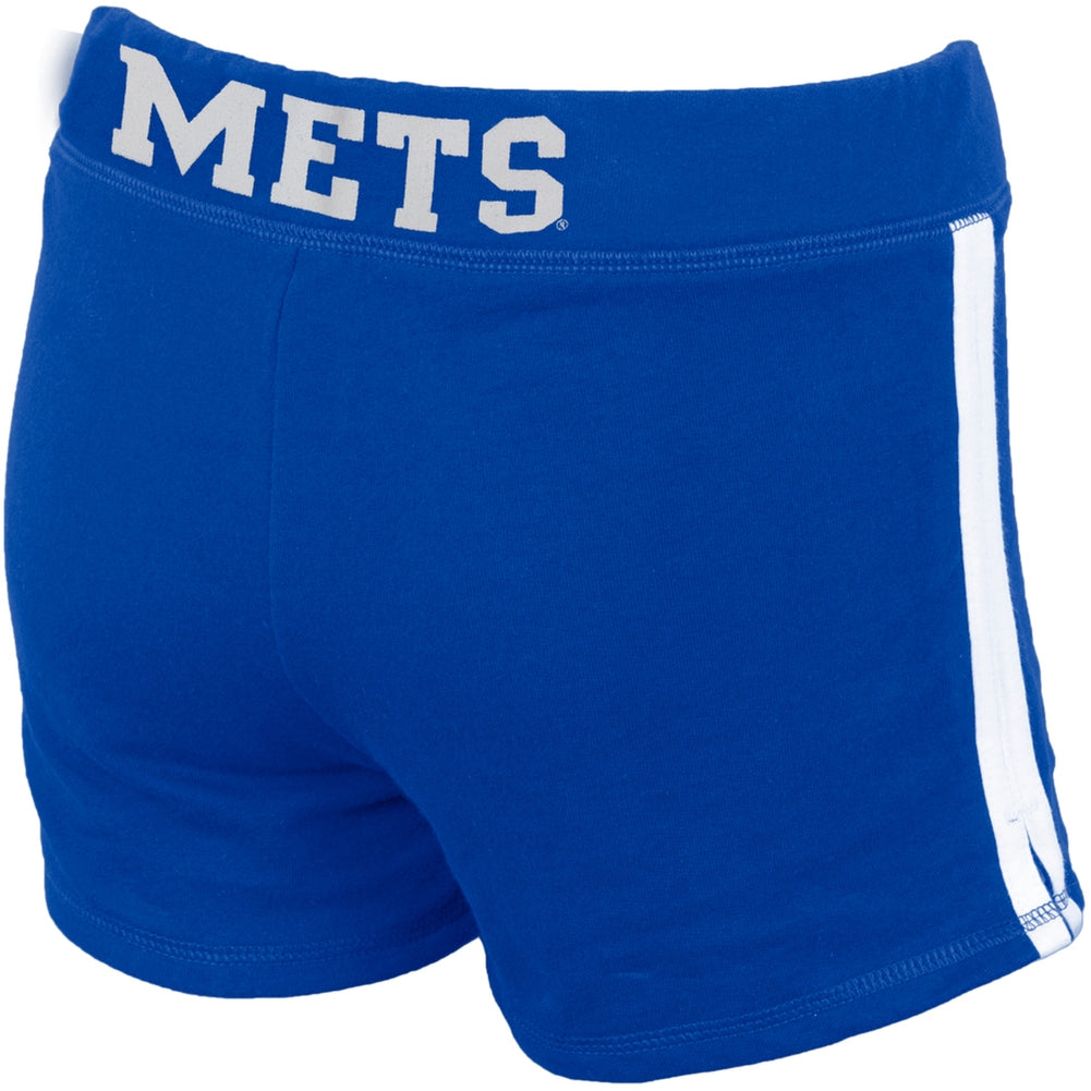 New York Mets - Logo Girls Youth Athletic Shorts Youth Shorts New York Mets   