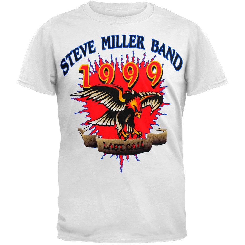 Steve Miller - Call It In - T-Shirt Men's T-Shirts Steve Miller XL White 