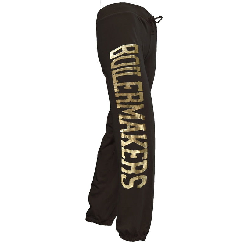 Purdue Boilermakers - Foil Logo Girls Juvy Sweatpants Juvenile Sweatpants Purdue Boilermakers   