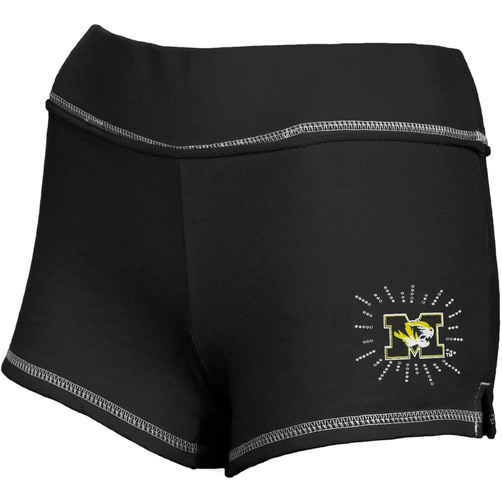 Missouri Tigers - Rhinestone Ray Team Girls Juvy Shorts Juvenile Shorts Missouri Tigers   