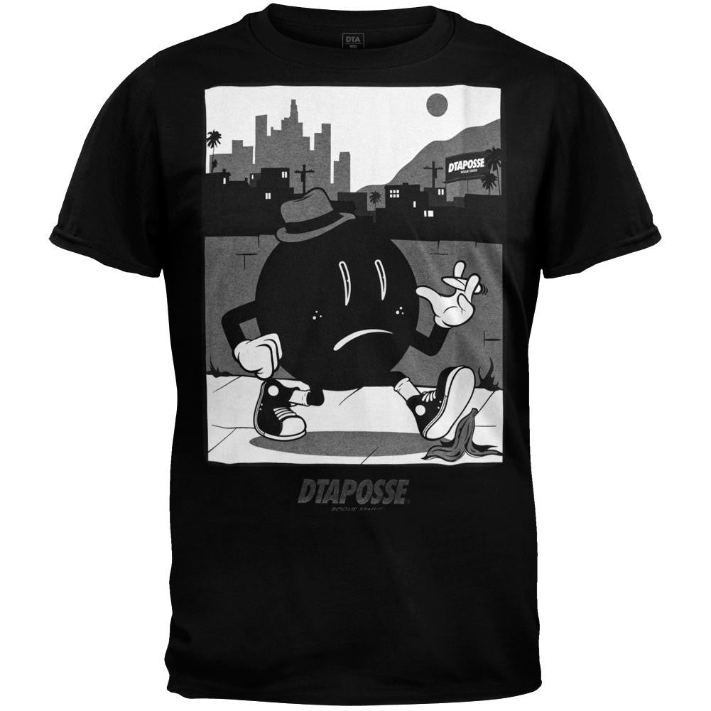 DTA - Comic Shot Black T-Shirt Men's T-Shirts DTA XL Black