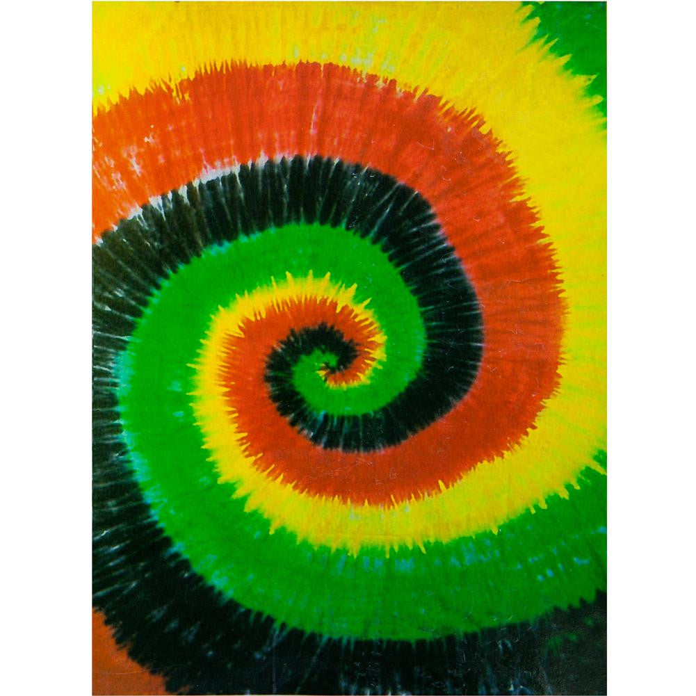 Rasta Spiral Tie-Dye Tapestry Tapestries Old Glory   