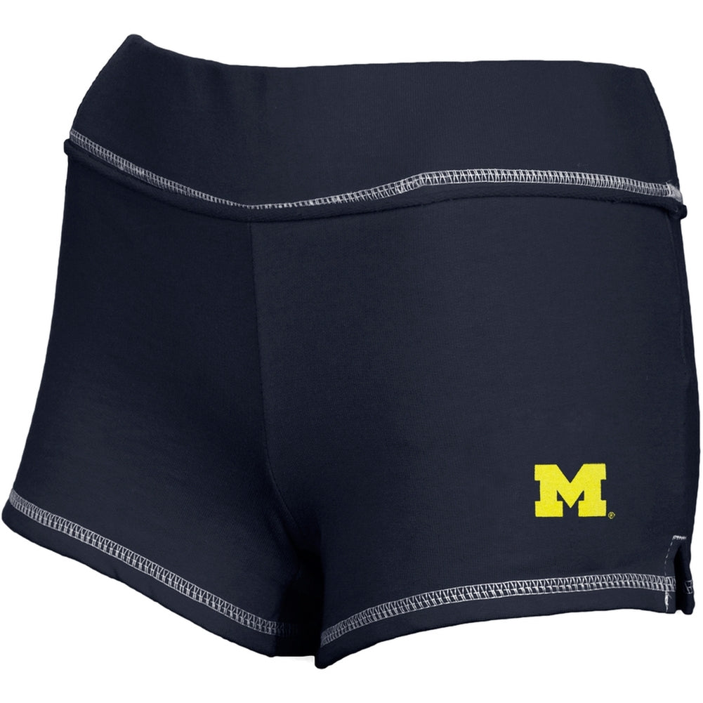 Michigan Wolverines - Team Girls  Juvy Shorts Juvenile Shorts Michigan Wolverines J7 Blue 