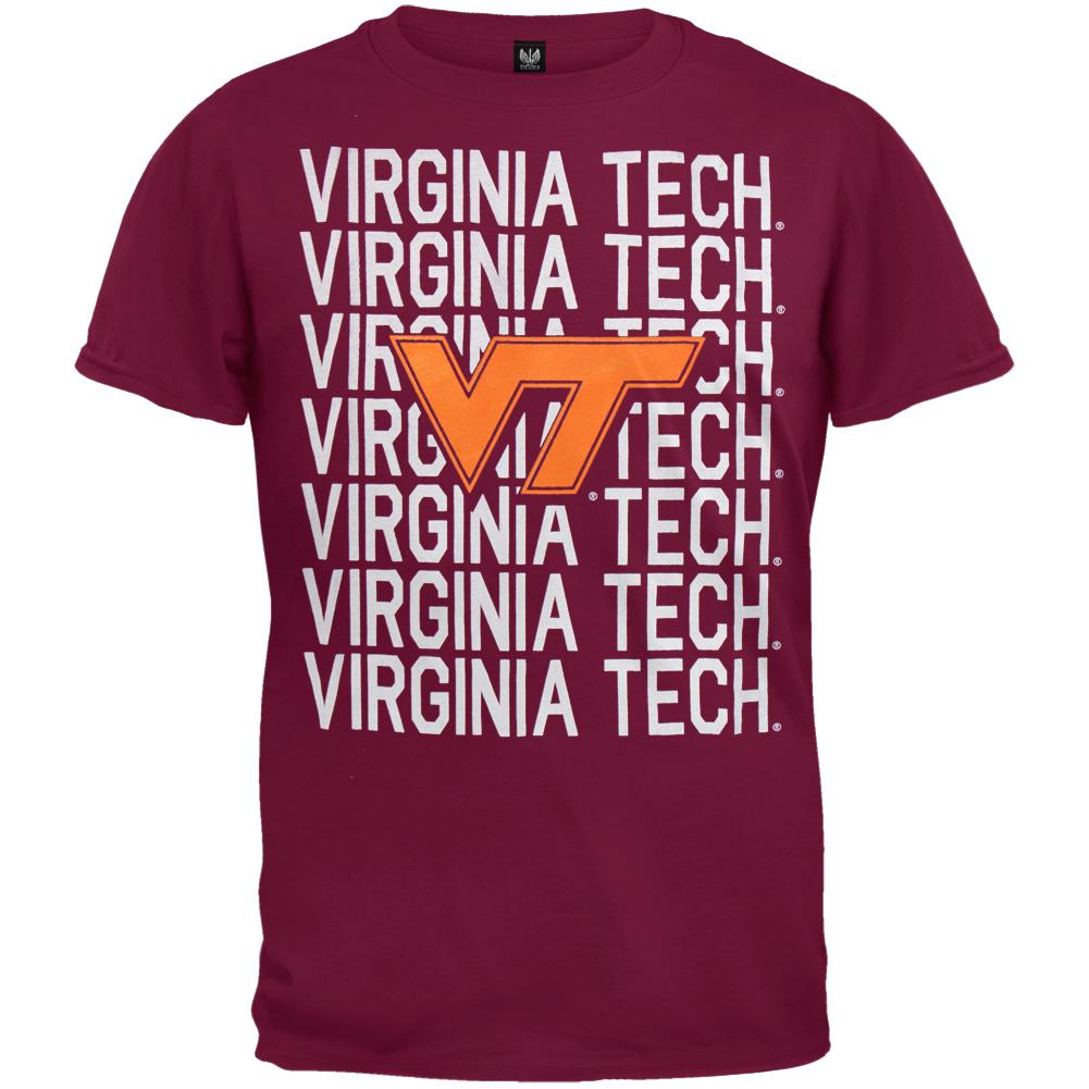 Virginia Tech Hokies - Team & Logo Girls Youth T-Shirt Youth T-Shirts Virginia Tech Hockies 12 Red 