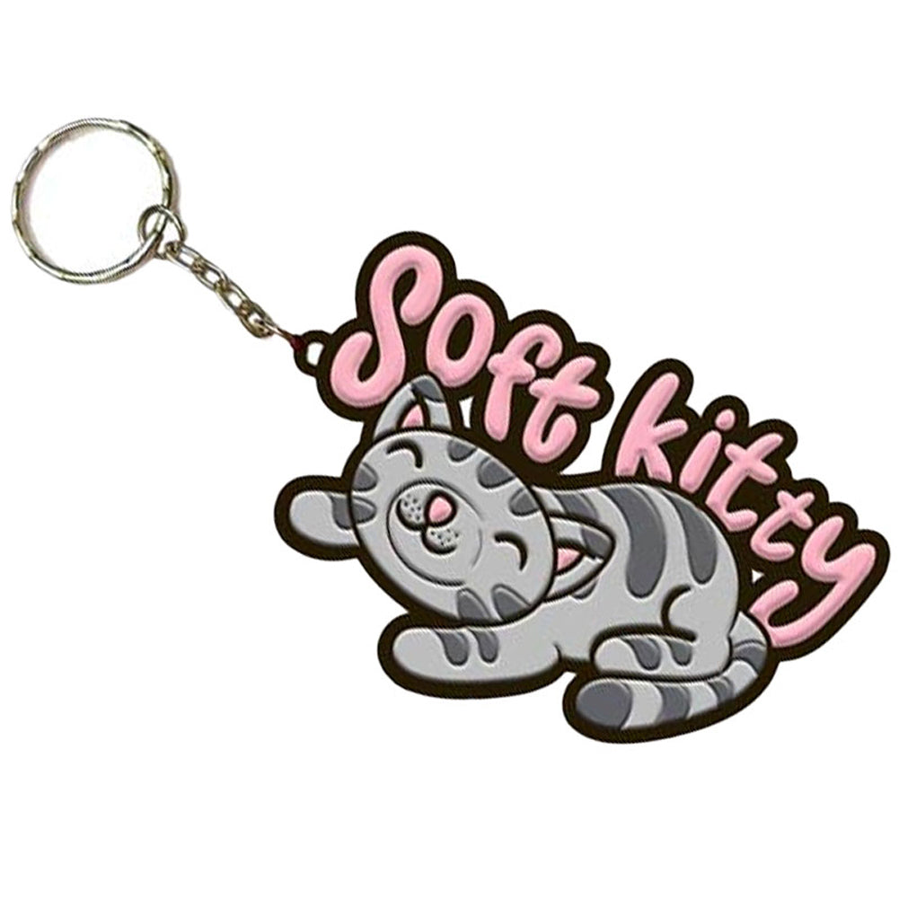 Big Bang Theory - Soft Kitty Rubber Keychain Keychains Big Bang Theory   