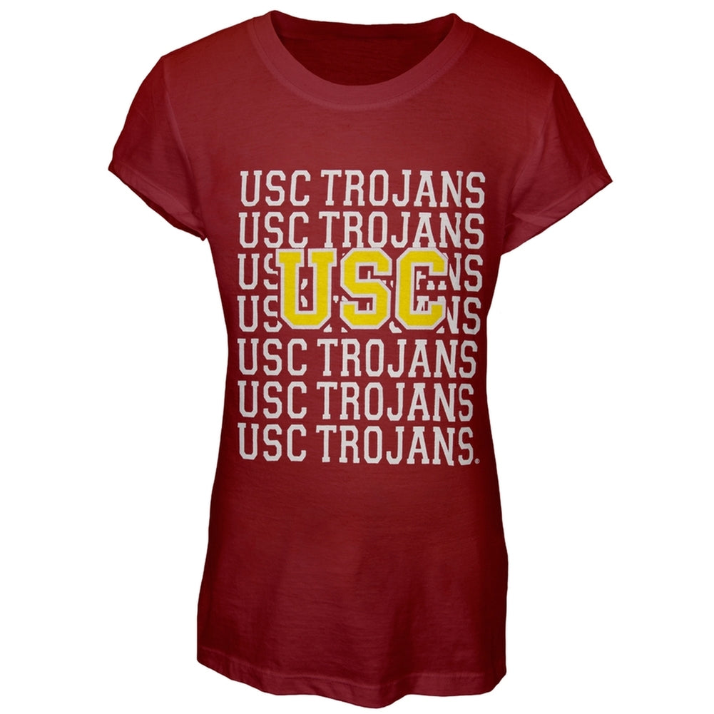 USC Trojans - Team & Logo Girls Youth T-Shirt Youth T-Shirts USC Trojans OS Multi 