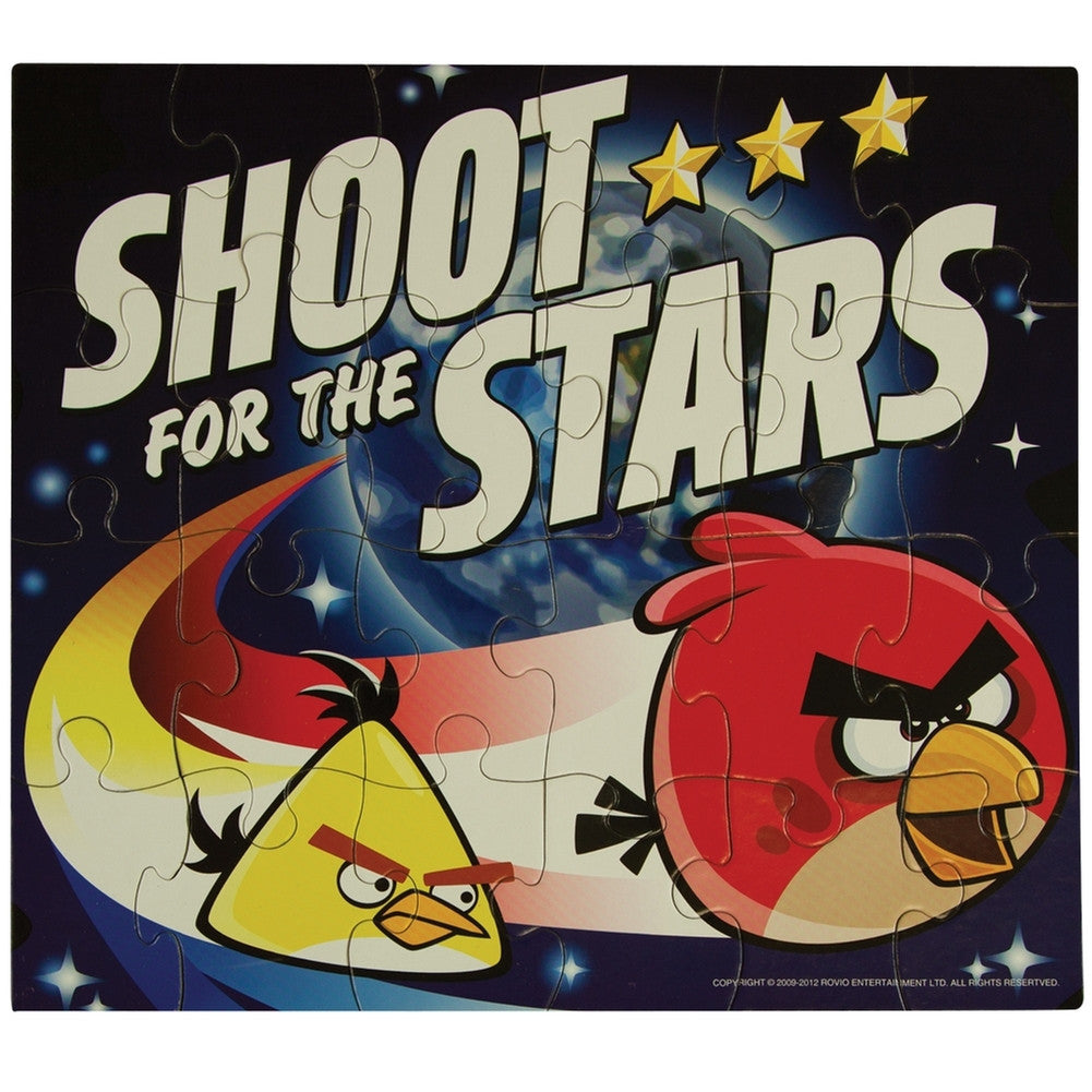 Angry Birds Space - Shoot For the Stars 24 Piece Puzzle Puzzles Old Glory OS Multi 