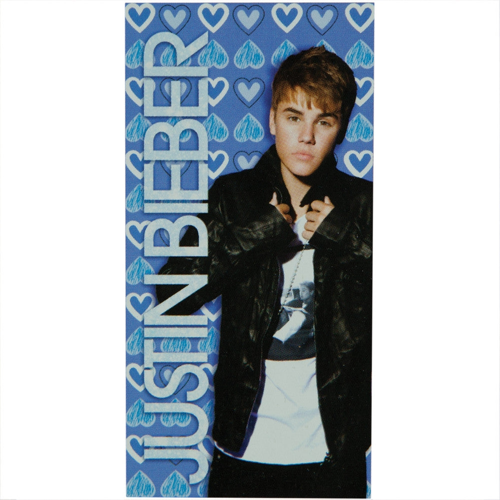Justin Bieber - Standing Hearts Velour Beach Towel Beach Towels Old Glory   