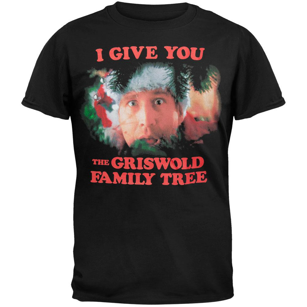 Christmas Vacation - I Give You T-Shirt Men's T-Shirts National Lampoon SM Black