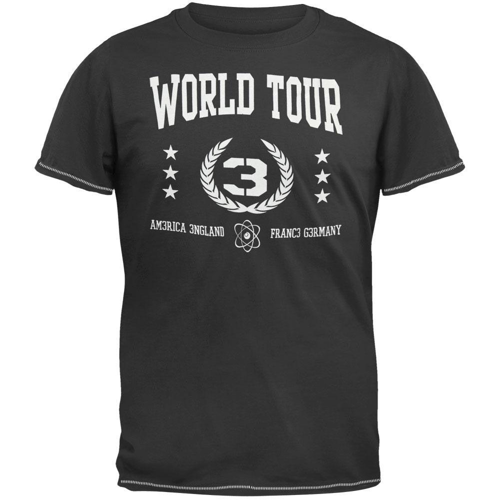 Call of Duty - World Tour 3 T-Shirt Men's T-Shirts Call of Duty SM Black 