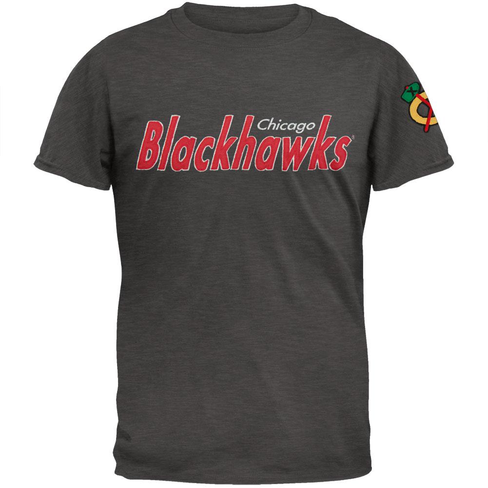 Chicago Blackhawks - Allbright Fieldhouse Premium T-Shirt Men's T-Shirts Chicago Blackhawks MD Grey 