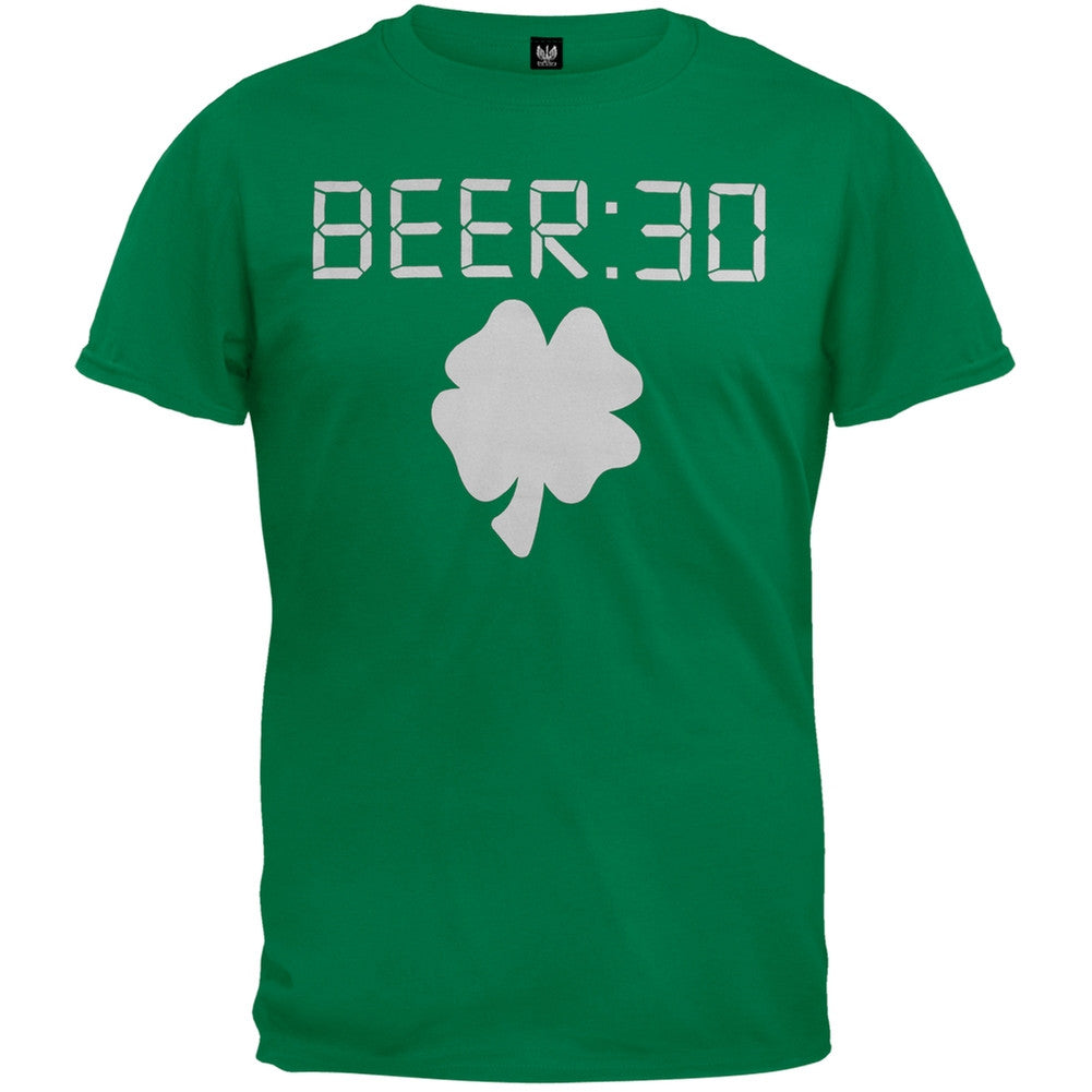 Beer 30 T-Shirt Men's T-Shirts Old Glory 2XL Green 