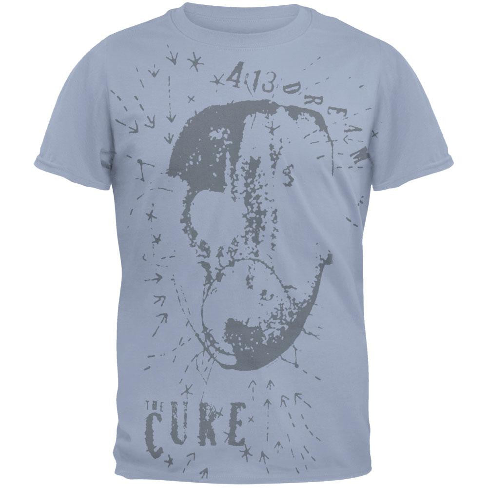 The Cure - Jumbo Face T-Shirt Men's T-Shirts The Cure LG Blue 