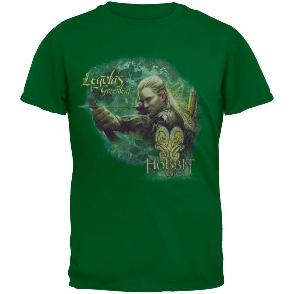 The Hobbit - Greenleaf Youth T-Shirt Youth T-Shirts The Hobbit LG Green 