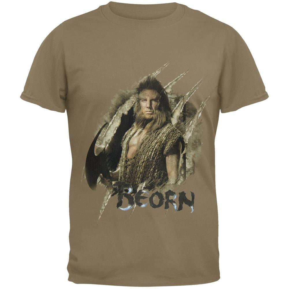 The Hobbit - Beorn T-Shirt Men's T-Shirts The Hobbit 2XL Beige 