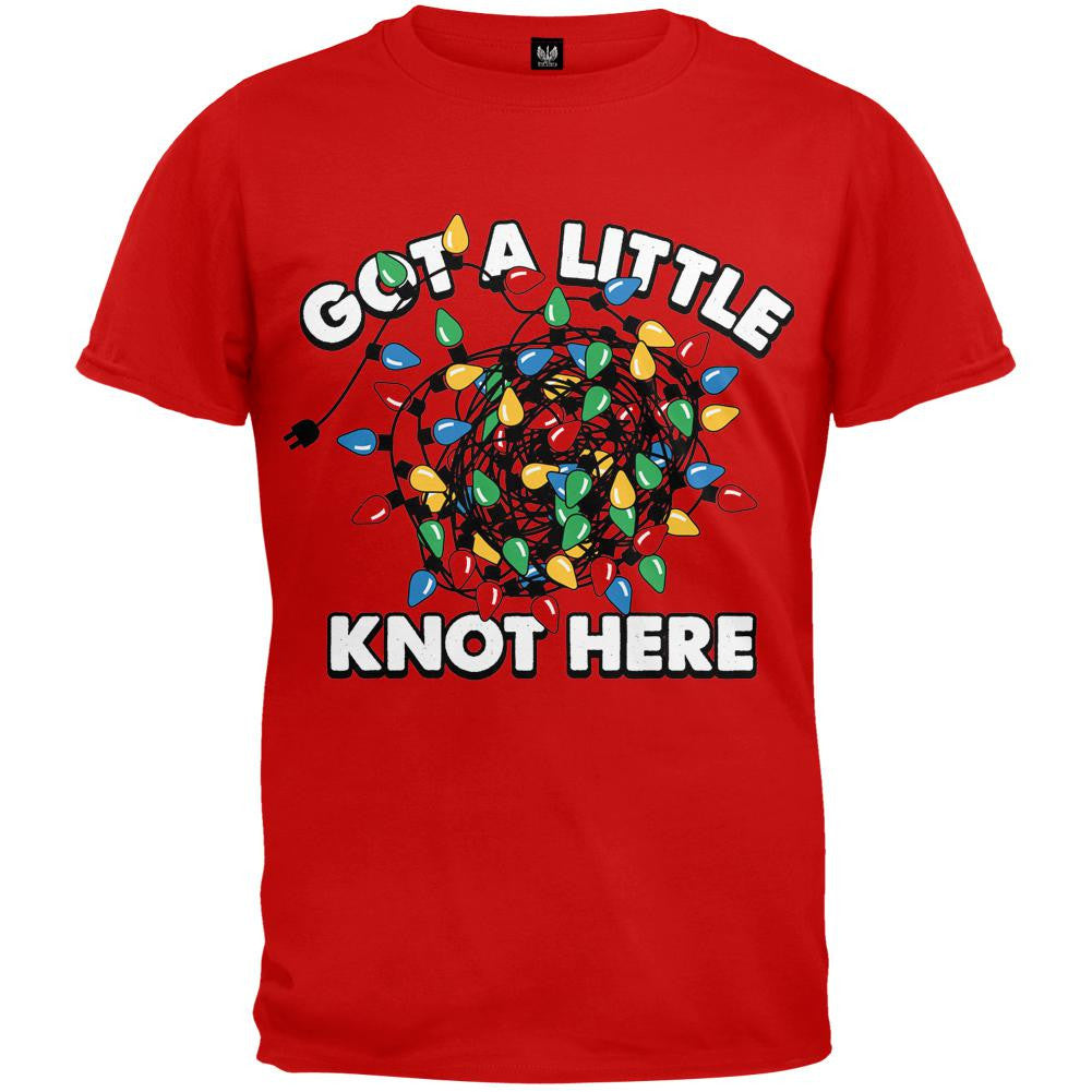 Christmas Vacation - Got A Little Knot Here T-Shirt Men's T-Shirts National Lampoon SM Red 
